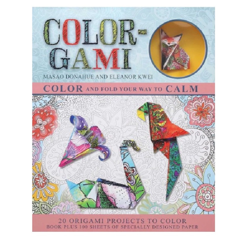 Color-Gami: Color and Fold Your Way to Calm
by Masao Donahue